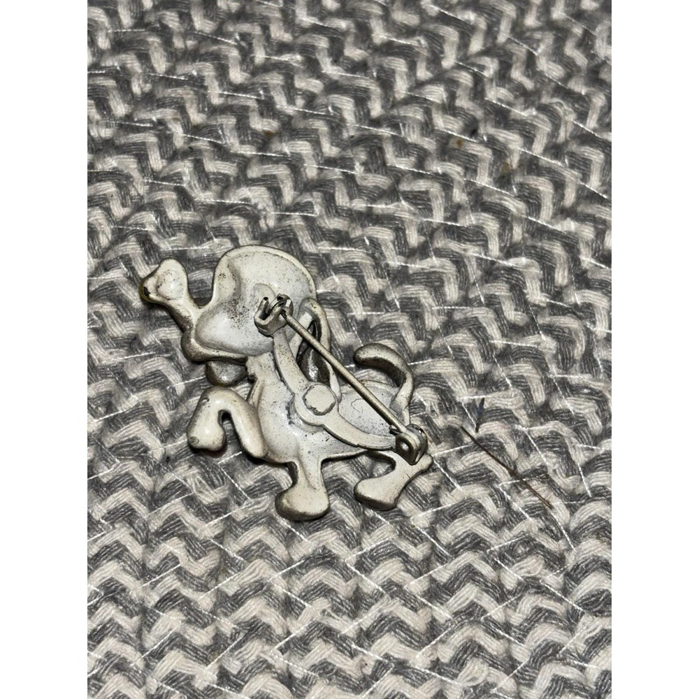 Vintage Enamel Strolling Dog - Picture 2 of 2